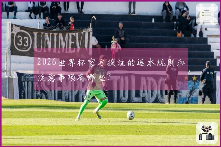 2026世界杯官方投注的返水规则和注意事项有哪些？